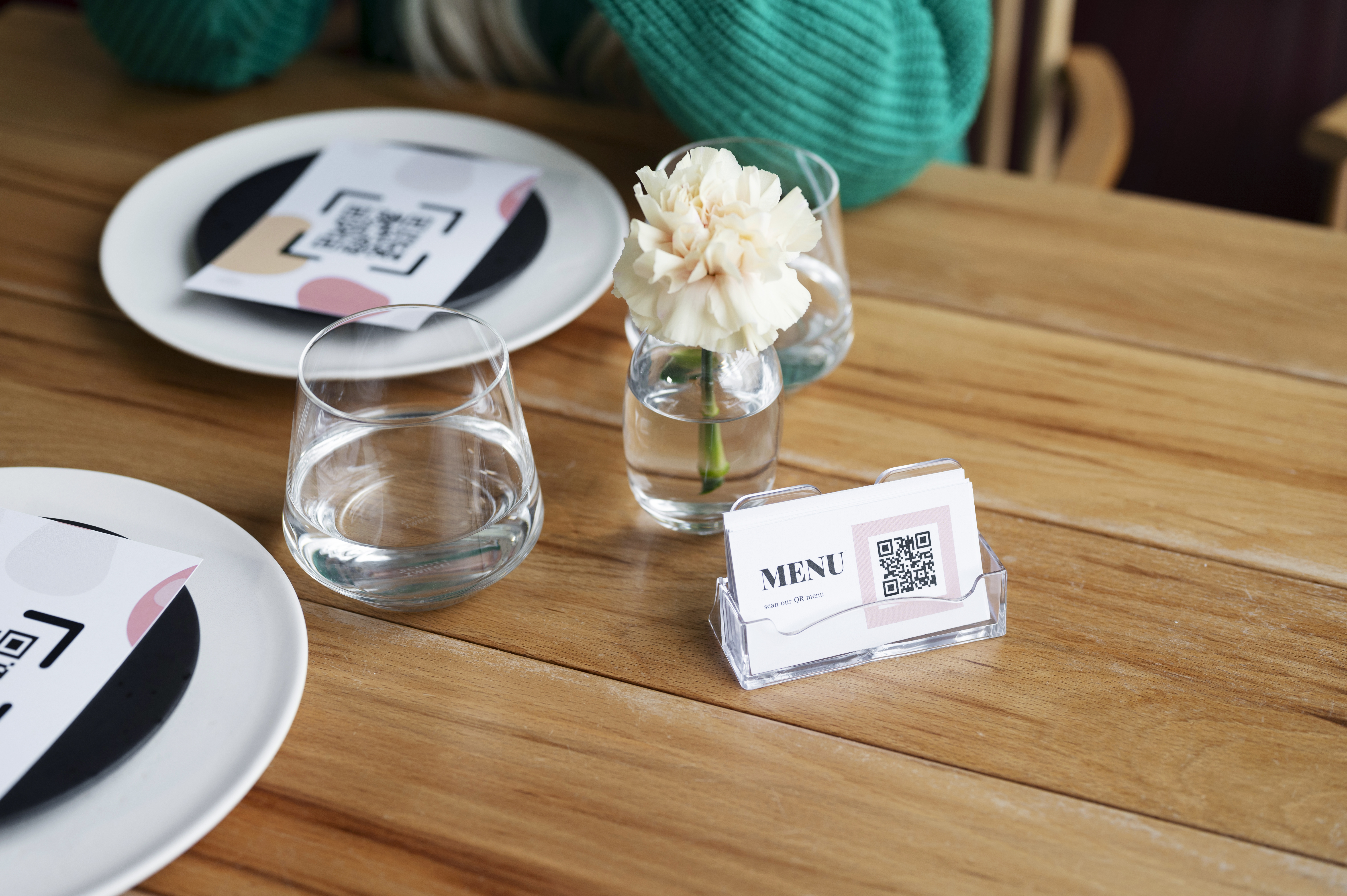 Restaurant QR scanning